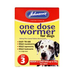 B053 <br> One Dose Wormer – Size 3 – pack of 6