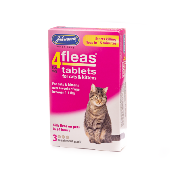 4Fleas Cats and Kittens 3 pack
