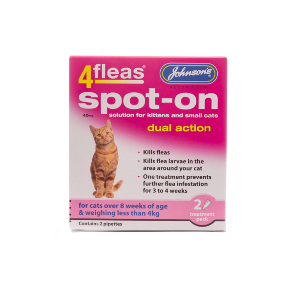 4Fleas Spot On Kittens and Small Cats