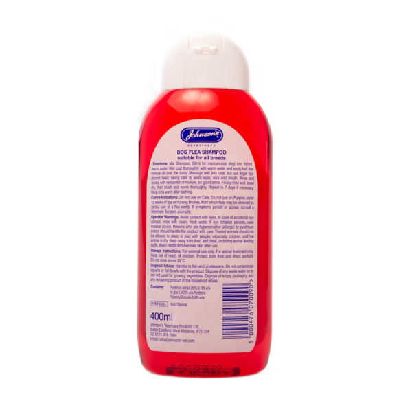 Dog Flea Shampoo 400ml