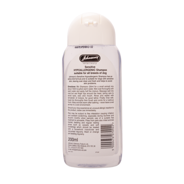 Sensitive Hypoallergenic Shampoo - 200ml