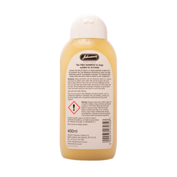 Tea Tree Shampoo for Dogs 400ml