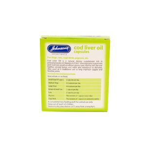 S019 <br> Cod Liver Oil Capsules – pack of 3