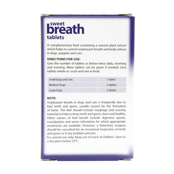A017 <br> Sweet Breath Tablets - pack of 6 - Image 2