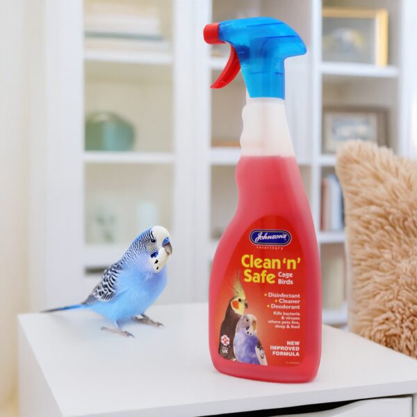 M076<br>  Clean 'n' Safe for Cage Birds - pack of 6 - Image 4