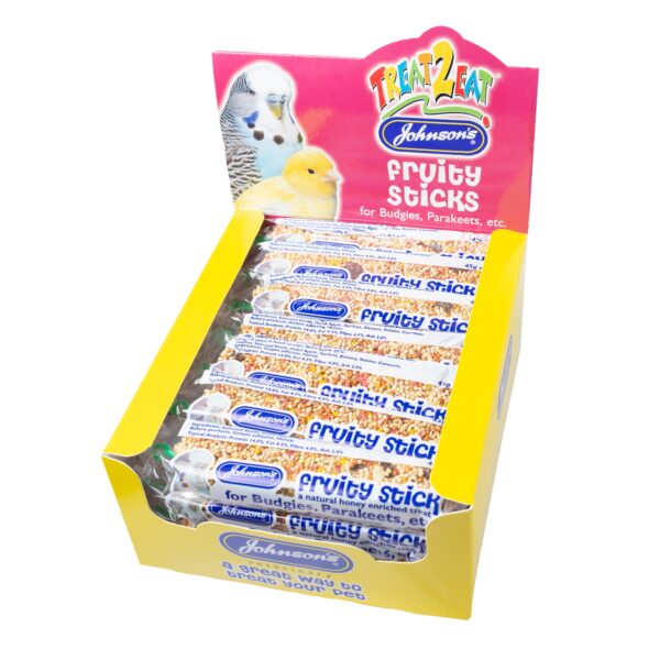 N045<br>  Fruity Sticks for Budgies, Parakeets etc - pack of 28