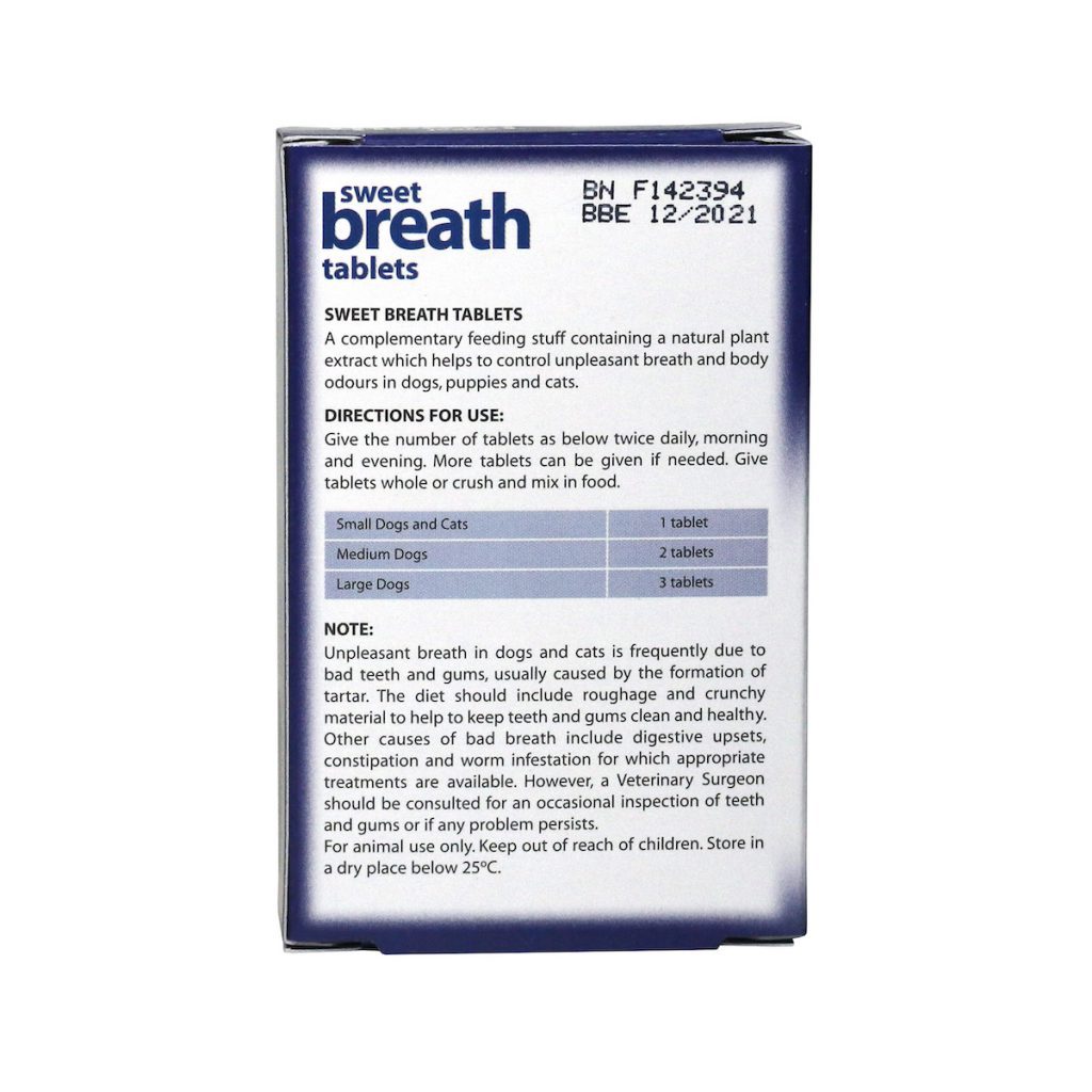 A017 Sweet Breath Tablets - Pack Of 6 