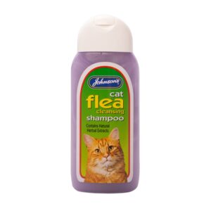 G048 <br> Cat Flea Cleansing Shampoo – 200ml – pack of 6