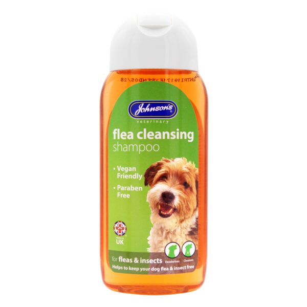 G046 <br> Dog Flea Cleansing Shampoo - 400ml <br> pack of 3