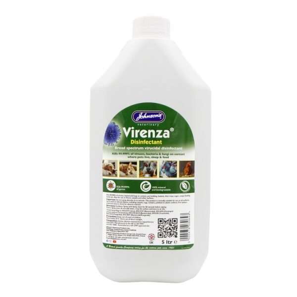 C064 <br> Virenza Disinfectant <br> broad spectrum virucidal disinfectant <br> 5 Litre - Single