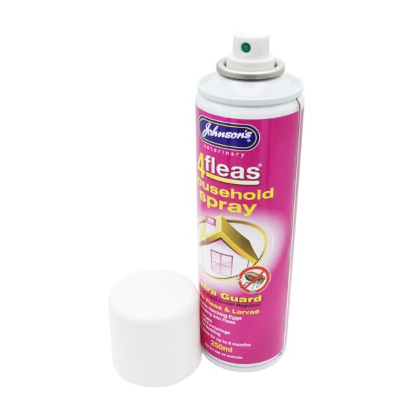 D033 <br> 4fleas Household Spray ‘Extra Guard’ (with I.G.R)  250ml - pack of 6 - Image 3